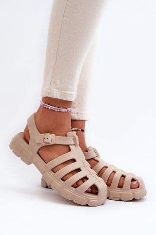 Step In Style Closed Toe Foam Sandals - Hot Girl Apparel