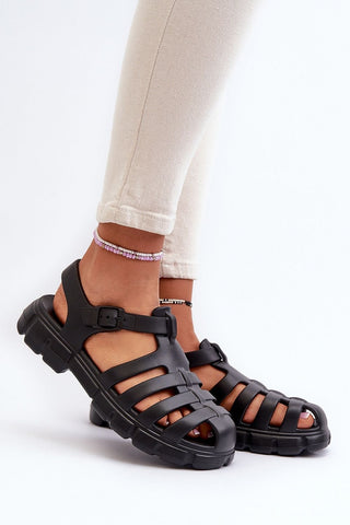 Step In Style Closed Toe Foam Sandals - Hot Girl Apparel