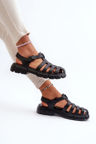 Step In Style Closed Toe Foam Sandals - Hot Girl Apparel