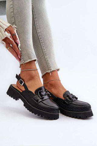 Step In Style Sling Back Loafers - Hot Girl Apparel