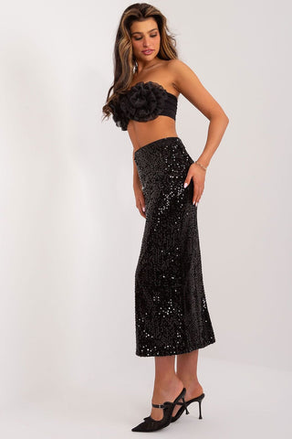 Badu Sequined Midi Skirt - Hot Girl Apparel