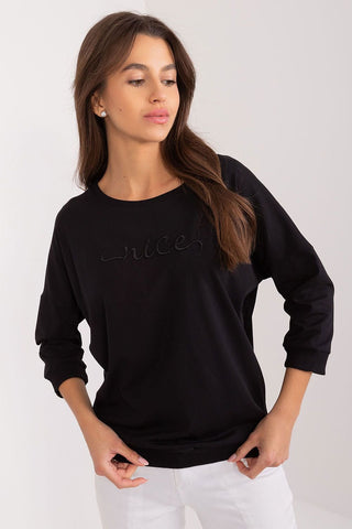 Relevance Nice Embroidered Sweatshirt - Hot Girl Apparel