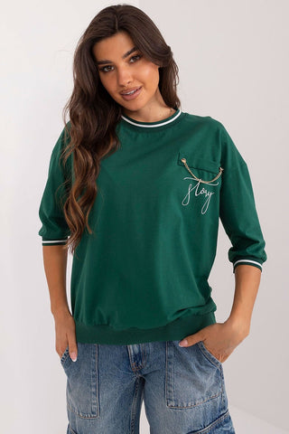 Relevance Stay Chain Pocket Contrast Trip Top - Hot Girl Apparel