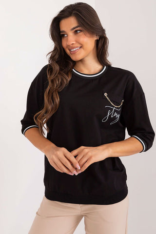 Relevance Stay Chain Pocket Contrast Trip Top - Hot Girl Apparel