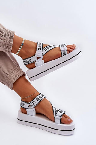 Step In Style Big Star Platform Sandals