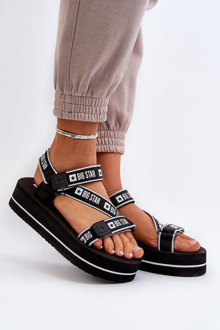 Step In Style Big Star Platform Sandals