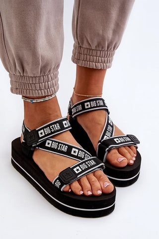 Step In Style Big Star Platform Sandals