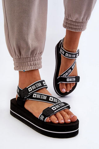 Step In Style Big Star Platform Sandals