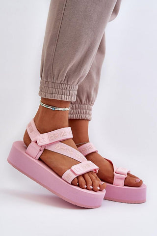 Step In Style Big Star Platform Sandals