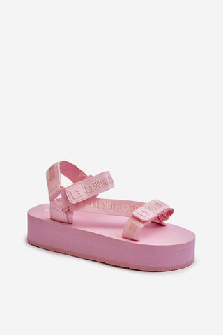 Step In Style Big Star Platform Sandals