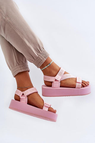 Step In Style Big Star Platform Sandals