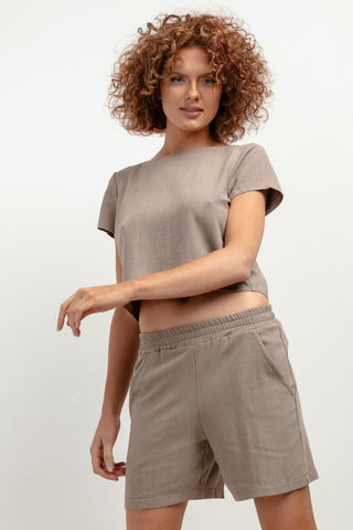 Tessita Linen Pocket Shorts