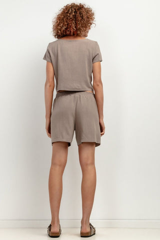 Tessita Linen Pocket Shorts