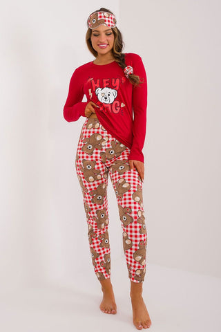 Factory Price Hey OMG Bear Pajama Two Piece Lounge Set & Accessories