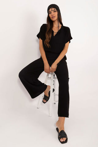 Italy Moda Causal Friday Two Piece Pant Set