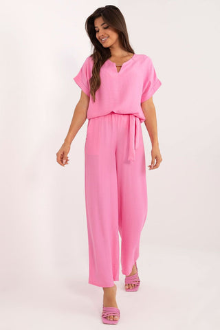 Italy Moda Causal Friday Two Piece Pant Set