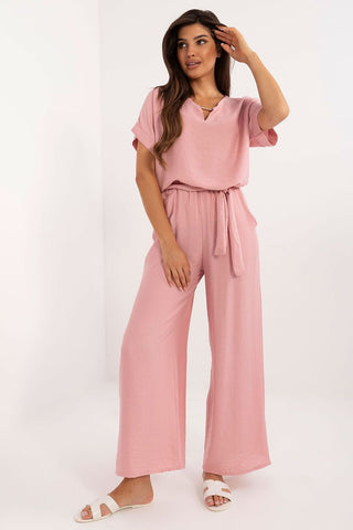 Italy Moda Causal Friday Two Piece Pant Set