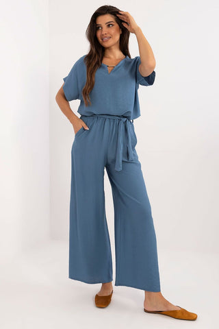 Italy Moda Causal Friday Two Piece Pant Set