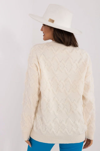 AT Cozy Geo Knit Sweater