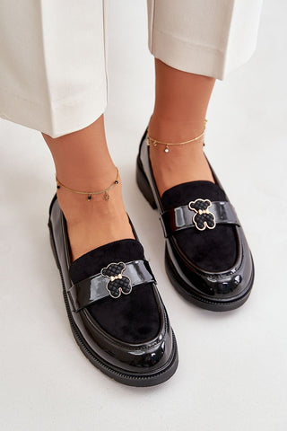 Step In Style Barski Teddy Moccasins In Black