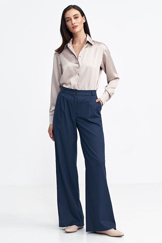 Nife Wide Leg Trousers