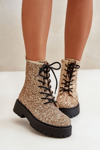 Step In Style Glitter Booties