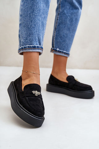 Step In Style Bee Suede Moccasin