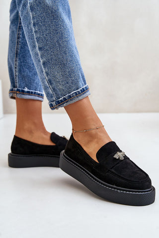 Step In Style Bee Suede Moccasin