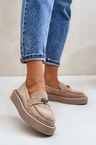 Step In Style Bee Suede Moccasin