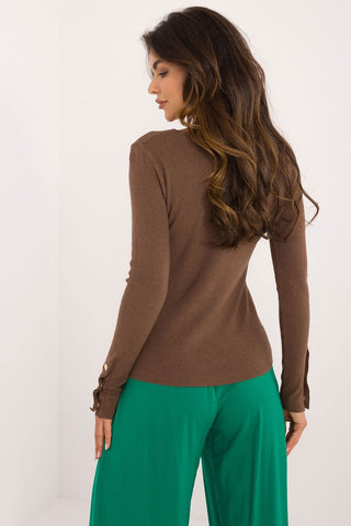 AT Button Sleeve Lightweight Sweater