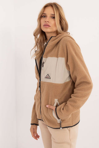 Sublevel Sherpa Utility Zip Up Hoodie