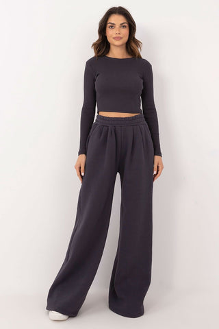 Factory Price Two Piece Cotton Sweatpant Lounge Set