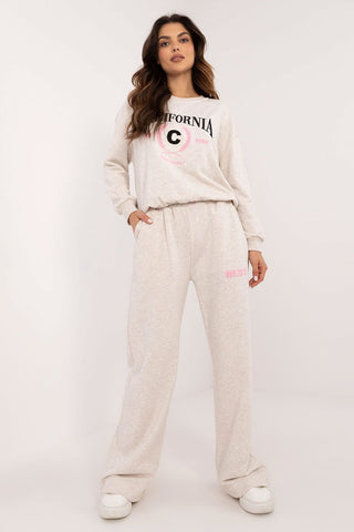 Factory Price California Sweatpant Lounge Two Piece Set