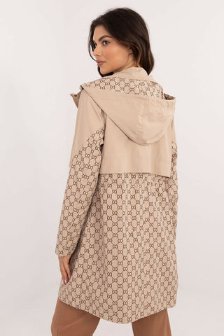 MBM City Slicker Luxe Rain Jacket In Tan