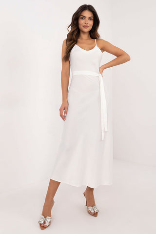 Lakerta Wrap It Your Way Satin Midi Dress