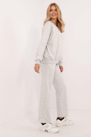 Factory Price London Embossed Sweatpant Two Piece Lounge Set