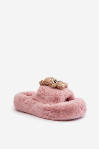 Step In Style Teddy Bear Slippers