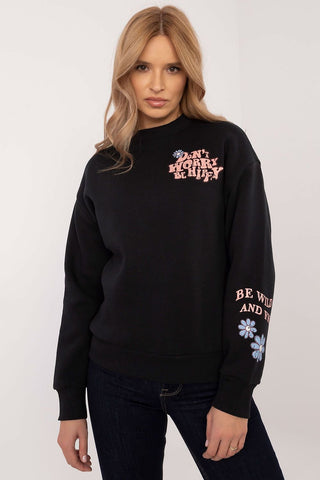 Sublevel Don’t Worry  Graphic Sweatshirt