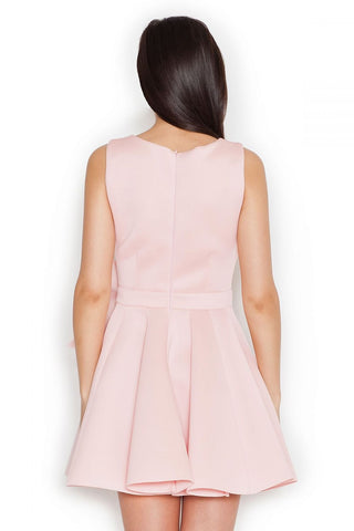 Katrus Peplum Bow Detail Mini Dress - Hot Girl Apparel