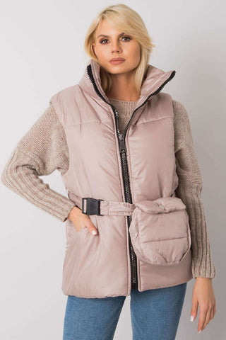 Ex Moda Puffer Vest With Fanny Pack