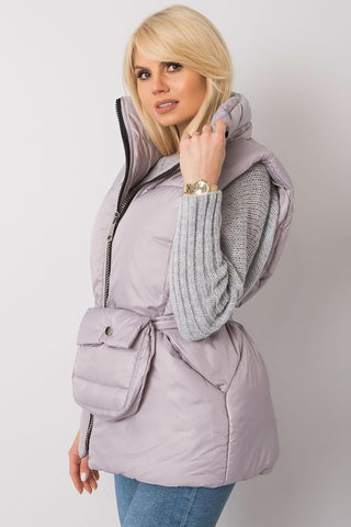 Ex Moda Puffer Vest With Fanny Pack