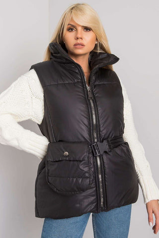 Ex Moda Puffer Vest With Fanny Pack