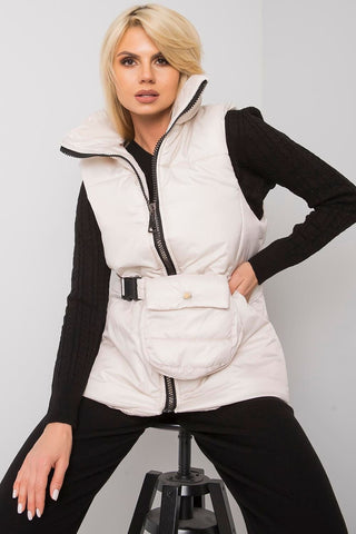 Ex Moda Puffer Vest With Fanny Pack