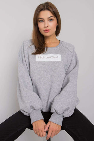 Ex Moda Not Perfect Statement Sweatshirt - Hot Girl Apparel