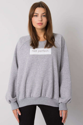 Ex Moda Not Perfect Statement Sweatshirt - Hot Girl Apparel