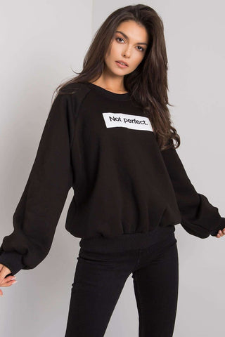 Ex Moda Not Perfect Statement Sweatshirt - Hot Girl Apparel