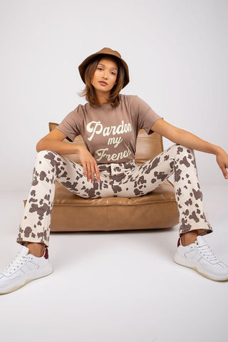 Pardon My French Cotton Crewneck Women’s Tee - Hot Girl Apparel