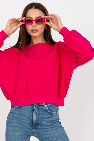 Rue Paris Sequin Sleeve Sweatshirt - Hot Girl Apparel