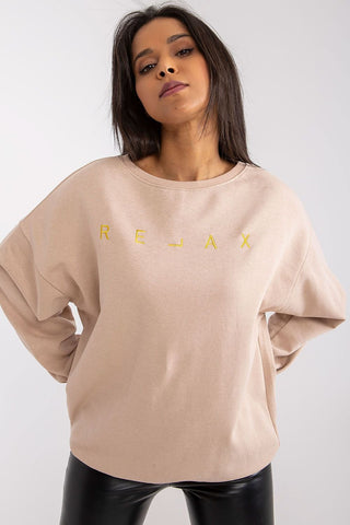 Ex Moda Relax Embroidered Sweatshirt - Hot Girl Apparel