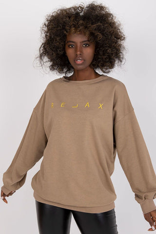 Ex Moda Relax Embroidered Sweatshirt - Hot Girl Apparel